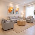 Buoyant Atlantis Fabric Sofa Set - 3+1+1 Seater - Variation Available