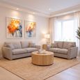 Buoyant Atlantis Fabric Sofa Set - 3+2 Seater - Variation Available