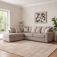 Axel Fabric LCC+RH2 Corner Sofa - Colours Available thumbnail