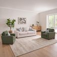 Axel Fabric 3+1+1 Seater Sofa Set - Colours Available thumbnail