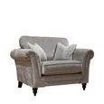 Danbury Fabric Love Chair - Colours Available thumbnail 3
