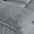 Linden Grey Fabric 3+1+1 Seater Electric Recliner Sofa Set thumbnail 3