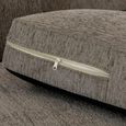 Naples Mocha Fabric Armchair thumbnail 5