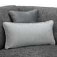 Naples Grey Fabric Large Corner Sofa thumbnail 5
