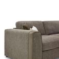 Naples Mocha Fabric Large Corner Sofa thumbnail 3