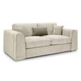 Naples Beige Fabric 3 Seater Sofa thumbnail 2