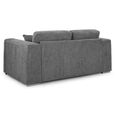 Naples Grey Fabric 2 Seater Sofa thumbnail 4