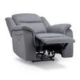 Galaxy Tech Grey Fabric Armchair thumbnail 2