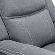 Galaxy Tech Grey Fabric Armchair thumbnail 5