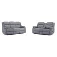 Galaxy Tech Grey Fabric 3+2 Seater Sofa Set thumbnail 3
