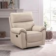 Clearance - Rocco Armchair - Recliner - Chalk Leather - FSS17574