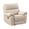 Clearance - Rocco Armchair - Recliner - Chalk Leather - FSS17574