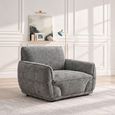 Angelo Armchair - Grey - Fabric