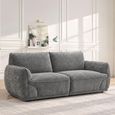 Angelo Sofa - 2 Seater - Grey - Fabric