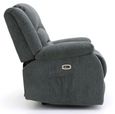 Alva Electric Recliner Sofa - Graphite Fabric - 2 Seater