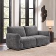 Angelo Grey Fabric 2 Seater Sofa thumbnail