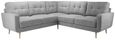 Aurora Corner Sofa - Grey - Large