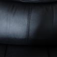 Berlin Recliner Armchair - Black Leather
