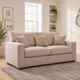 Chicago Fabric 3 Seater Sofa - Colours Available thumbnail