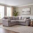 Dexter Fabric LH1/COR/RH1 Corner Sofa - Colours Available thumbnail