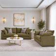 Lennox Fabric 3+2 Seater Sofa Set - Colours Available thumbnail