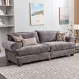Viscount Fabric 4 Seater Sofa - Colours Available thumbnail