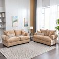 Viscount Fabric 3+2 Seater Sofa Set - Colours Available thumbnail