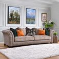 Weston Fabric 4 Seater Sofa - Colours Available thumbnail