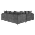 Colbee Large Corner Sofa - Grey Fabric