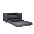 Eli Small Pull-Out Sofa Bed - 2 Seater - Grey Fabric