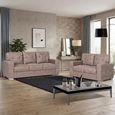 Hampton Sofa - 3+2 Seater - Taupe - Fabric