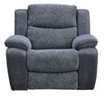 Legend Recliner Armchair - Grey Fabric