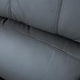 London Recliner Sofa Set - Grey Leather