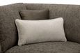Naples Large Corner Sofa - Mocha Fabric