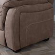 Seville Sofa - 2 Seater - Brown Fabric