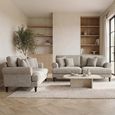 Summer Sofa Set - Grey Fabric - 3+2 Seater