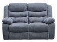 Windsor Recliner Sofa - 2 Seater - Grey Fabric