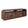Baldwin TV Unit - 4 Door - Medium - Mango Wood