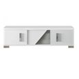 Lisa White 3 Door Small TV Unit thumbnail 2