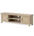 Modern Country Oak - Large TV Unit - 2 Door