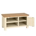 Lundy TV Unit - 90cm - Ivory Painted