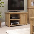 Moderna TV Unit - 1 Door - Oak