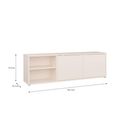 Alice Springs TV Cabinet - 2 Door - 181.7cm - Sand