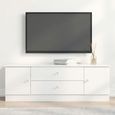 Lumiere TV Unit - 197cm - White Gloss