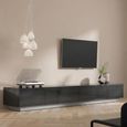 Element TV Stand - Gloss Black - 250cm - EMTMOD2500-BLK