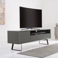 Carbon TV Stand - Black & Grey - 160cm - ADCA1600-GRY