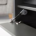 Carbon TV Stand - Black & Grey - 120cm - ADCA1200-GRY