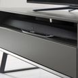 Carbon TV Stand - Black & Grey - 120cm - ADCA1200-GRY