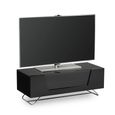 Chromium TV Stand - Black - 100cm - CRO2-1000CB-BLK