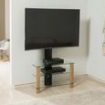 Century TV Stand - Cantilever - 80cm - Light Oak - ADCEC800LO
